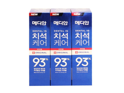 메디안 치석케어 치약 150g 3개입