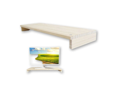 원목 모니터받침대 800x230x75 와이드 거치대 책상