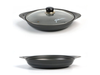 감자탕 찌개냄비 전골냄비 29x4.7cm 15호 뚜껑포함