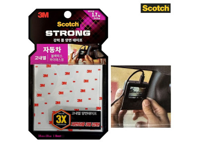 3M 폼 양면테이프 블랙박스 하이패스용(고내열1.7kg)