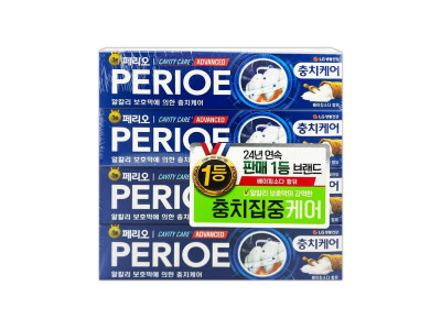 페리오 캐비티케어 알파 치약 150g 4P - O