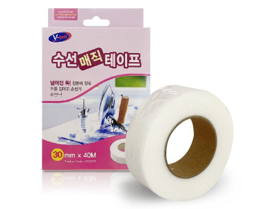 V-tech 수선매직테이프(핑크) 접착시트 의류 옷수선