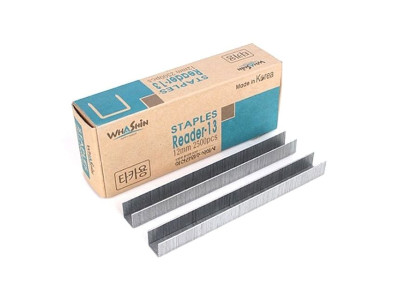 타카핀 ㄷ형 12mm (2500pcs) 손타카 핸드타카 목재
