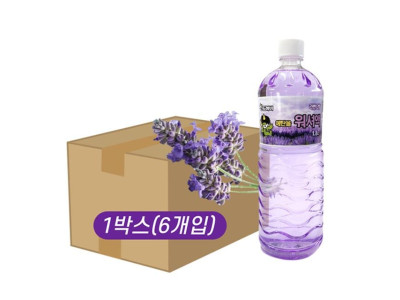 에탄올 차량 워셔액 라벤더향 한박스(6개입)