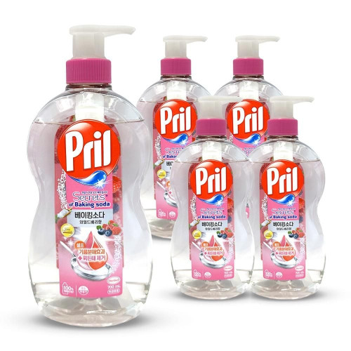 프릴 베이킹소다 와일드 베리향 주방세제 700ml 5개