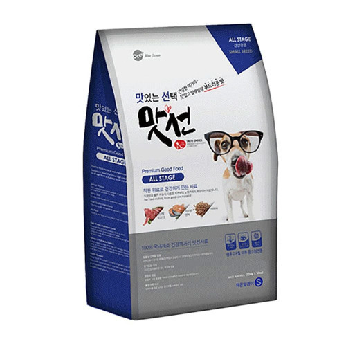 맛선 강아지 습식 사료 작은알갱이 2.5kg 중소형견용