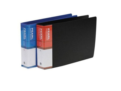 아톰)2공O링PP바인더 짧은변철 A5 흑색(B133/공간격8cm)