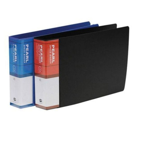 아톰)2공O링PP바인더 짧은변철 A5 흑색(B133/공간격8cm)