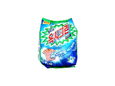 옥시크린 세탁세제 1kg 일반세탁기용 분말 운동복세제