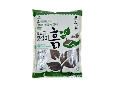 초록스타분갈이용흙 3L-7479 8개