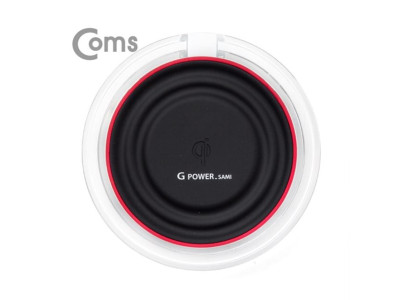 5핀 G POWER 무선충전패드 블랙 (아답터 미포함)