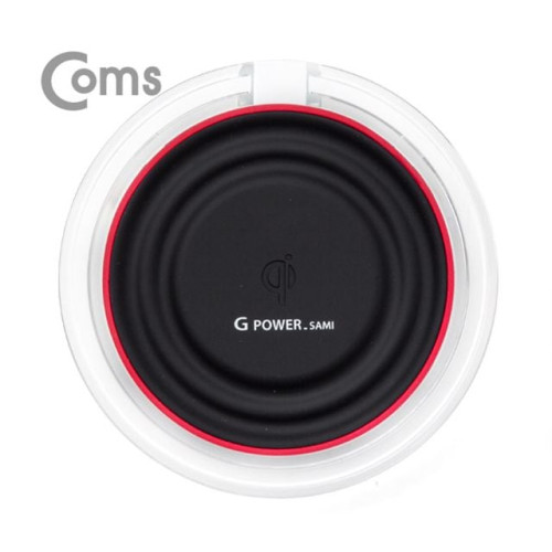 5핀 G POWER 무선충전패드 블랙 (아답터 미포함)