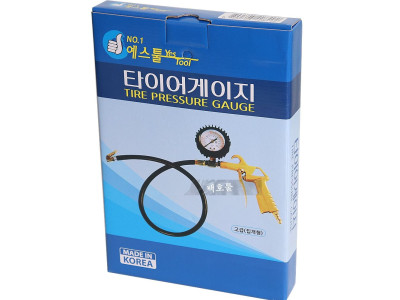 예스툴 타이어게이지(집게형) / 에어주입기 자동차