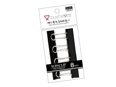 팬시슈파블랙 중 8개입 25mmx15mmx11.5mm 문구 사무