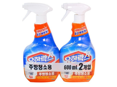 유한락스 주방청소용 600ml(2개입)