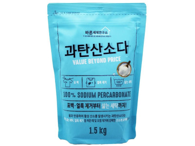 바른세제연구소 과탄산소다 1.5kg 무궁화
