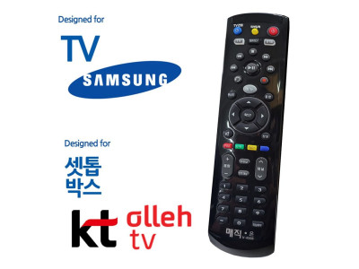 매직on450블랙 삼성TV KT올레 셋톱박스 통합리모컨