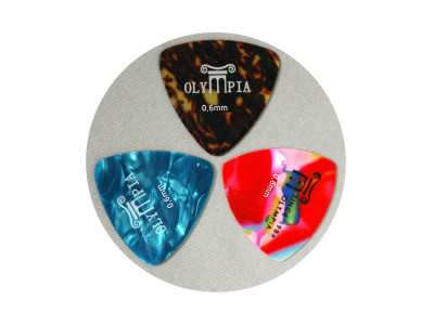 TRIANGLE 0.6mm 삼각 통기타피크 Cjf205 기타용품