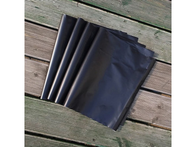 컬러 택배봉투 HDPE 25cmX35cm +4cm -검정 100매