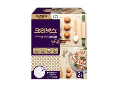 크리넥스 뽑아쓰는 키친타올 3겹(140매x2개입)