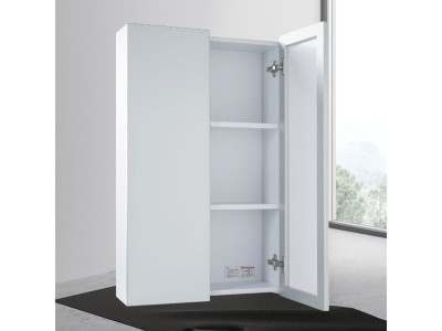 화이트 욕실 수납장 화장실 수건장 500x800 AJCB-9549