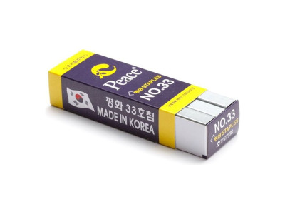 평화 사무용 스테플러침 33호침 -18866