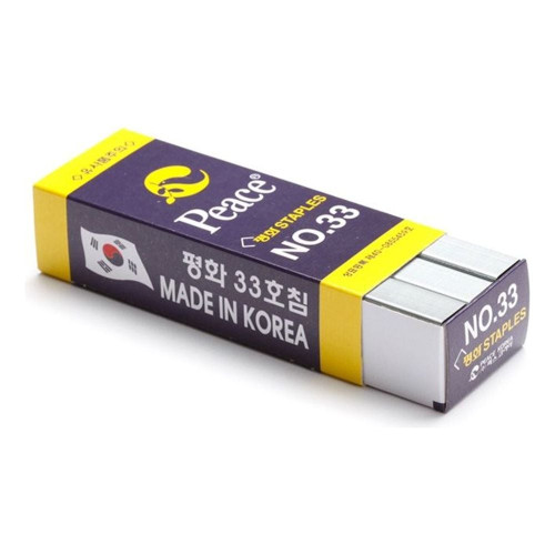 평화 사무용 스테플러침 33호침 -18866