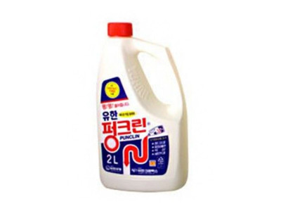 유한락스 펑크린 2리터 화장실청소 싱크대청소 1개