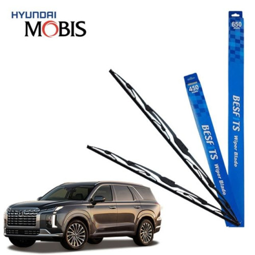 현대모비스 더뉴펠리세이드 LX2 순정형 와이퍼 650mm 500mm 좌우세트 차량용 윈도우 브러쉬
