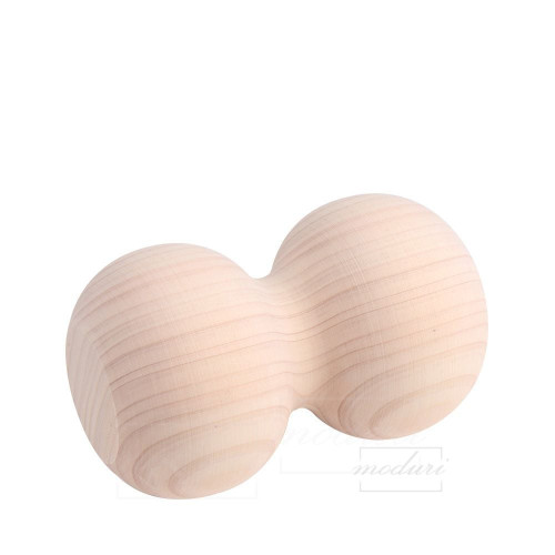 순수편백나무 땅콩 마사지볼 10cm 1p 라크로스 지압