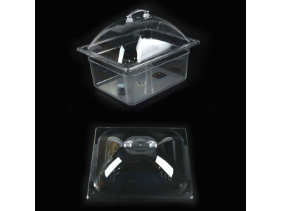 2분의1 PC 밧드커버 밧드덮개 뷔페커버 음식덮개 돔형
