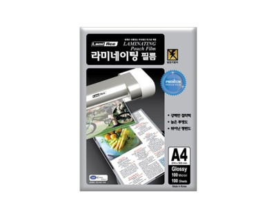 라미에이스 프리미엄 코팅지 필름 A4 100mic 100매