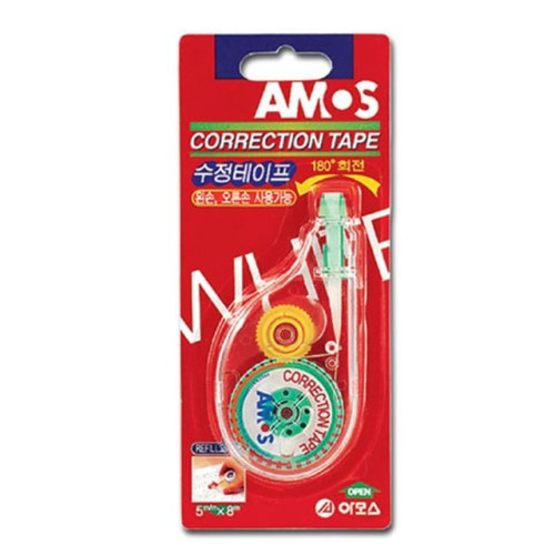 아모스 수정테이프 10개입