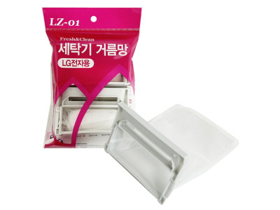 LG 세탁기필터4p (LZ-01) 먼지망 통돌이거름망 세탁망