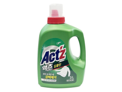 액츠 퍼펙트 딥클린 액체세제 용기 3.0L -O