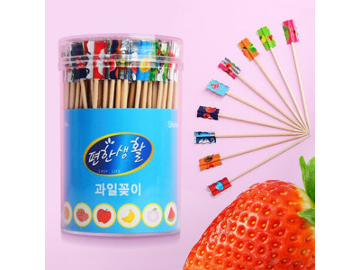 국산 과일꽂이 이쑤시개 300p 업소용이쑤시게 요지