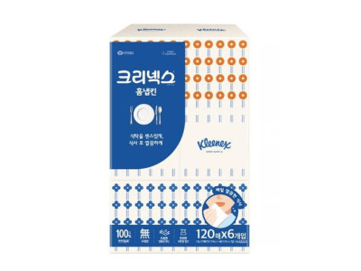 크리넥스 홈냅킨(120매X6개입)