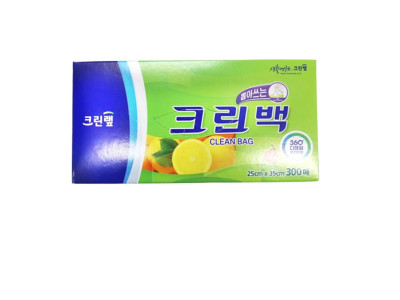 크린백 25x35 300매 중 위생백 위생비닐백 주방일회용