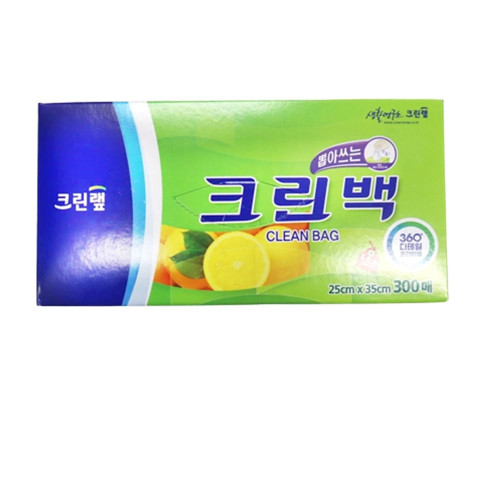 크린백 25x35 300매 중 위생백 위생비닐백 주방일회용