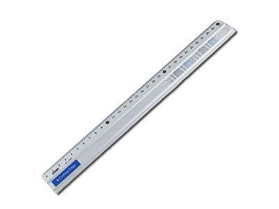 컷팅 엣지 알루미늄자 철자 눈금자 30CM