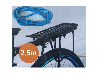 철고리 자전거줄2.5M 2개 핸드카 다용도로프 탄성로프