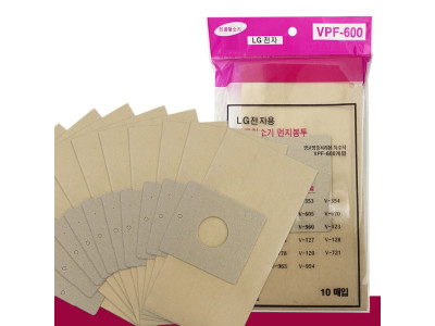 엘지 먼지봉투10p(VPF-600) 진공청소기용 종이필터