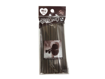하니 커피스틱(M) 15cm 100개입 커피막대 커피빨대