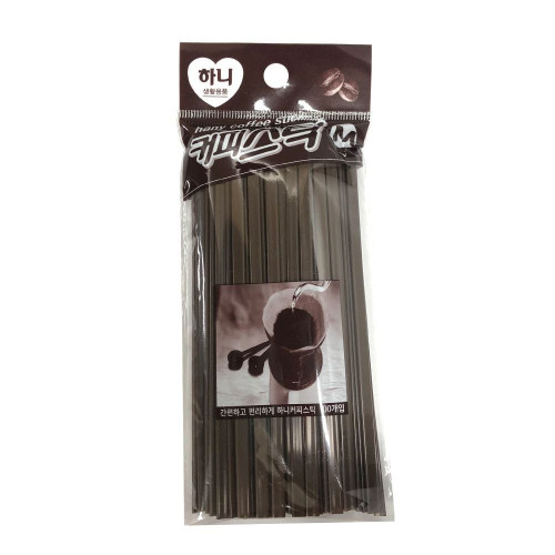 하니 커피스틱(M) 15cm 100개입 커피막대 커피빨대