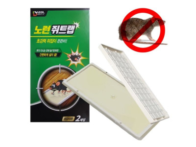 노런 초강력 쥐덫 끈끈이트랩 2매