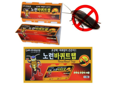 노런 초강력 바퀴제거 끈끈이트랩 5매