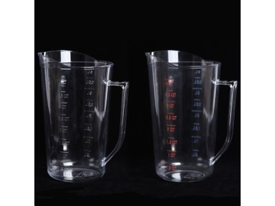 계량 컬러눈금 2000ml 플라스틱 비커 도구 제과제빵