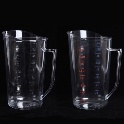 계량 컬러눈금 2000ml 플라스틱 비커 도구 제과제빵
