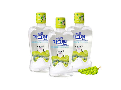 어린이 가그린 380ml x 3개세트 (청포도)