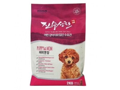 강아지 사료 퍼피용 임신견용 애견사료2kg(250g8개)